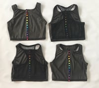 Image 1 of Gunmetal Grey Crop Top 