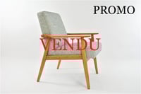 Image 1 of Fauteuil Lune pieds de poule