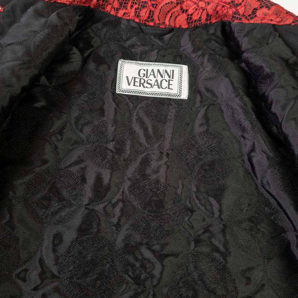 Image of Gianni Versace 1994 Lace Jacket