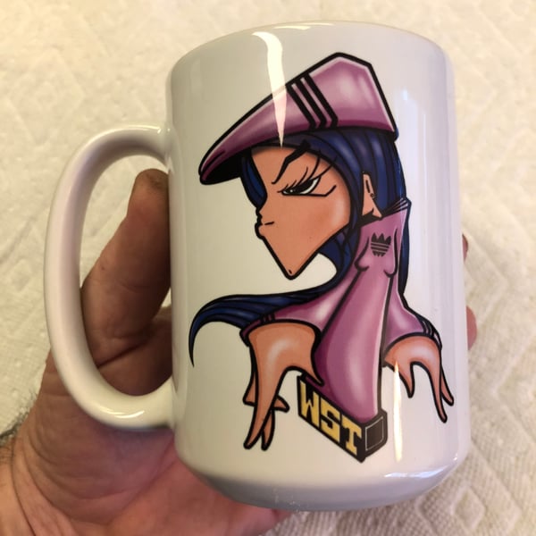 Image of Mugsy Mug B-girl mug 