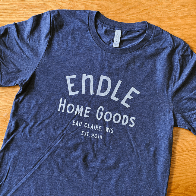 Endle Home Goods t-shirt