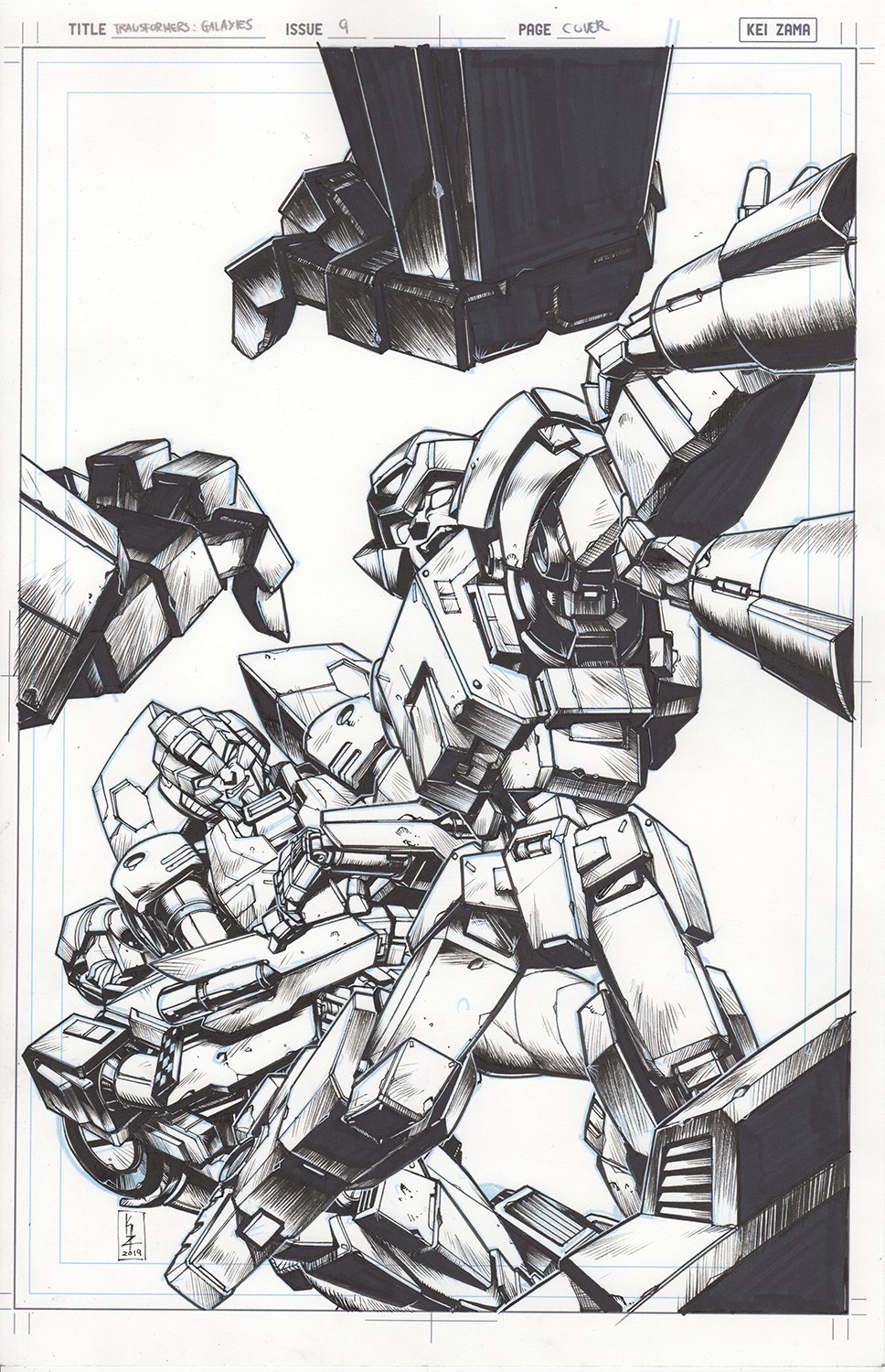 Transformers Galaxies #9 Cover