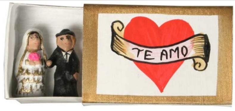 Image of Te Amo matchbox