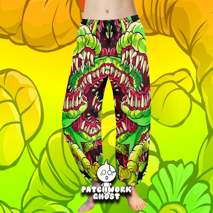 Image of In Bloom All Over Print Harem Pants