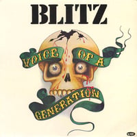 Image 1 of BLITZ "Voice Of A Generation" LP