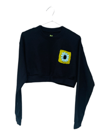 No Sweat Cropped Sweatshirt