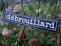 Image 2 of débrouillard - Sticker
