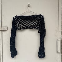 Image 3 of Tangled Web Fishnet Shrug