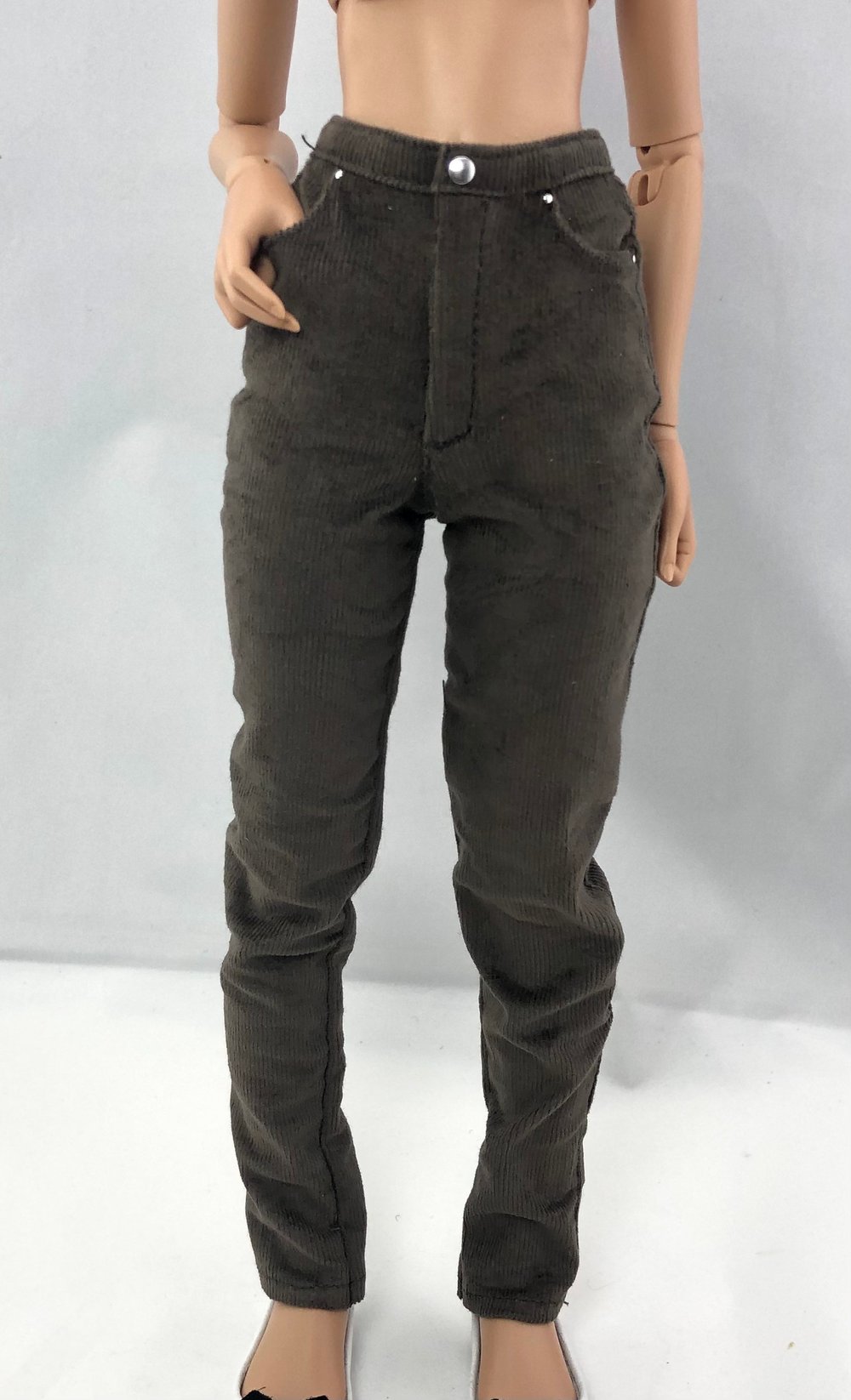 *Damaged* Gray Corduroy Pants 