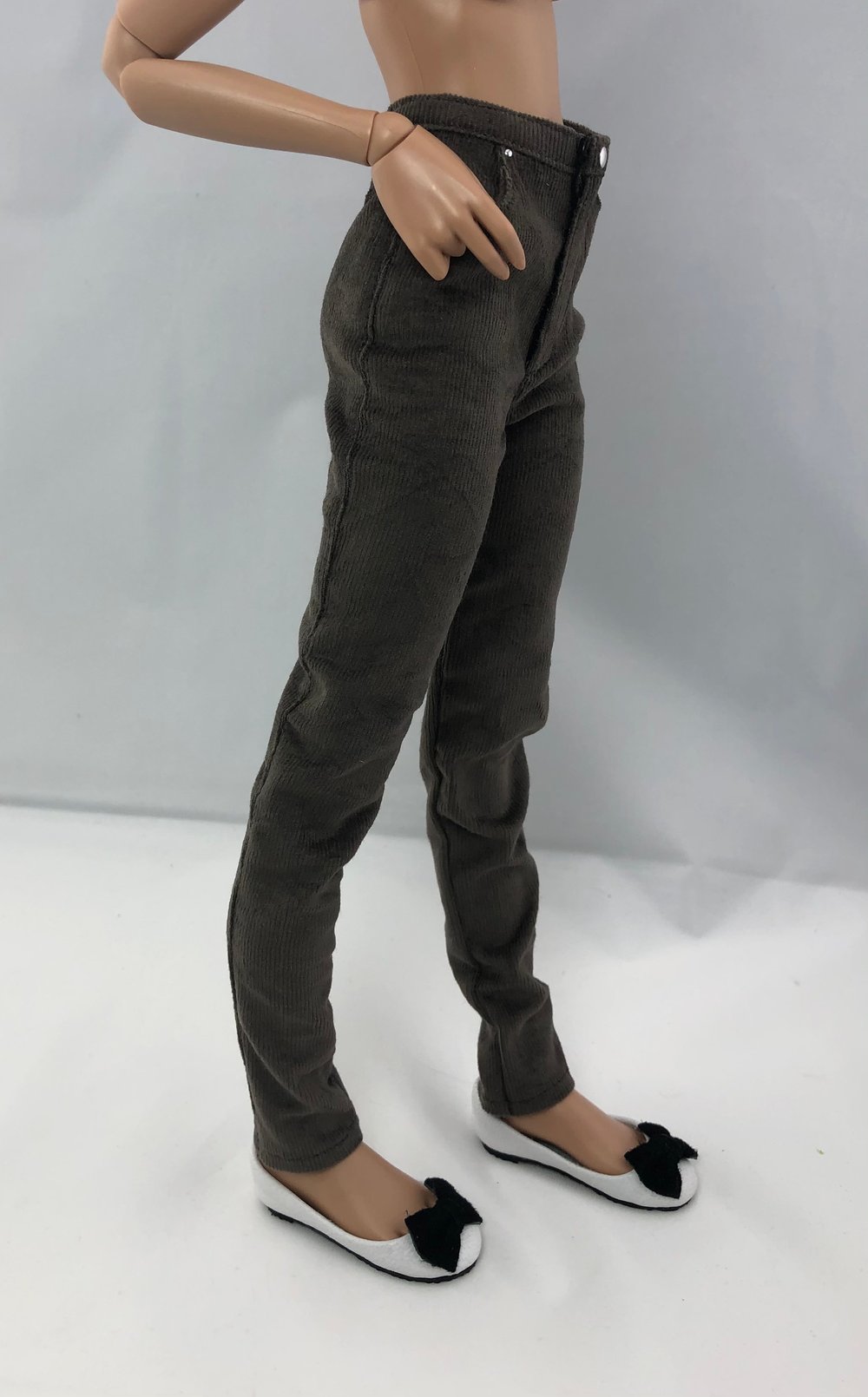 Gray Corduroy Pants: Minifee