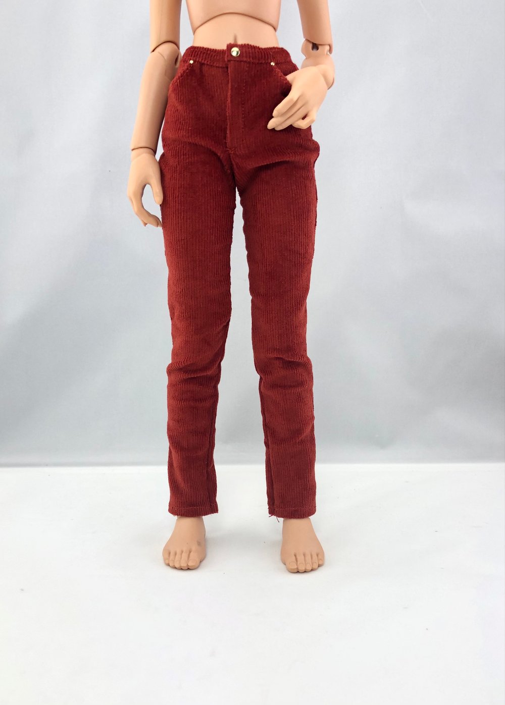 Rust Corduroy Pants: Minifee