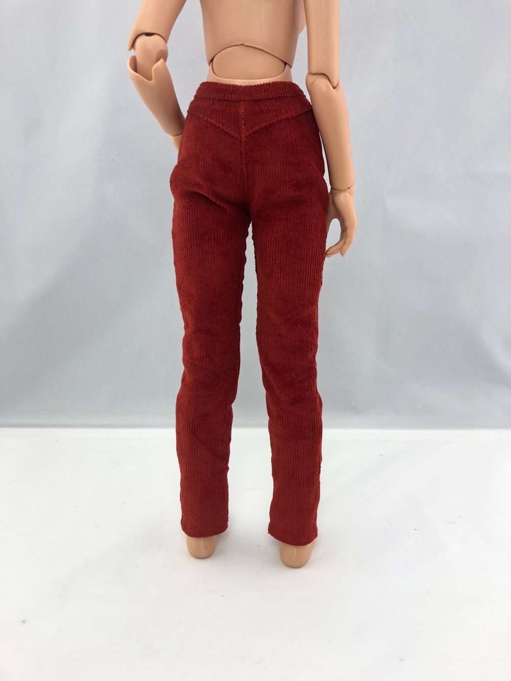 Rust Corduroy Pants: Minifee