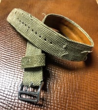 Image 5 of Hand-rolled SP strap - Sanded Military Green