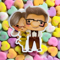 Image 1 of Carl and Ellie Sticker 