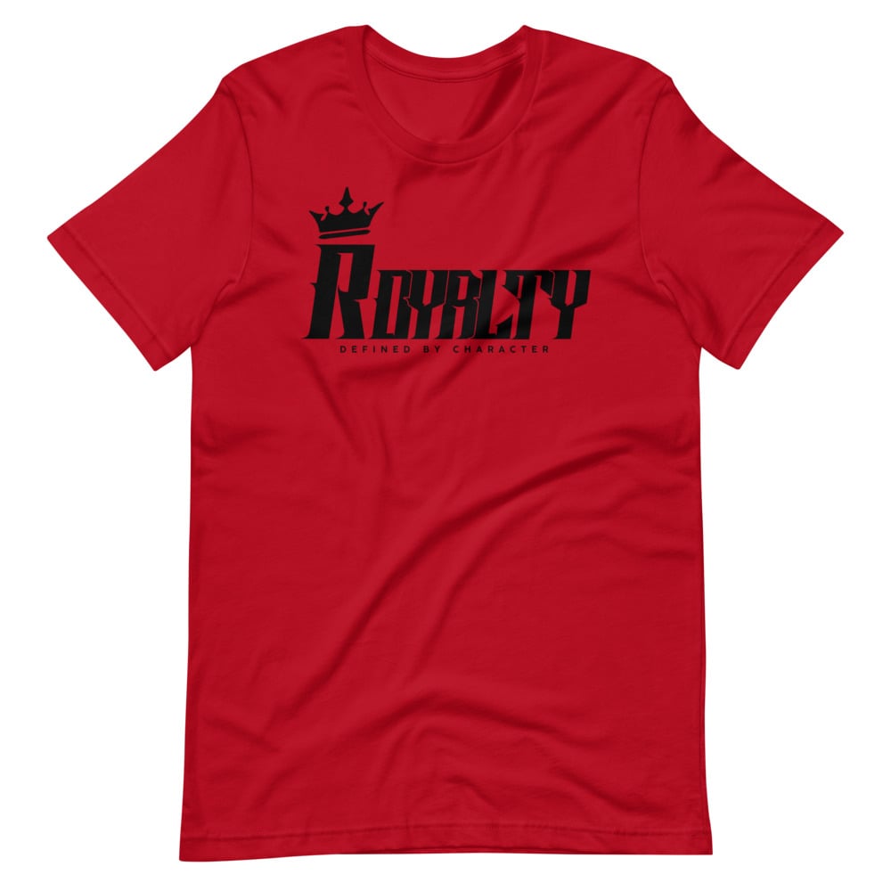 Image of Royalty Design 2 (Fist)_Black Writing - Short-Sleeve Unisex T-Shirt