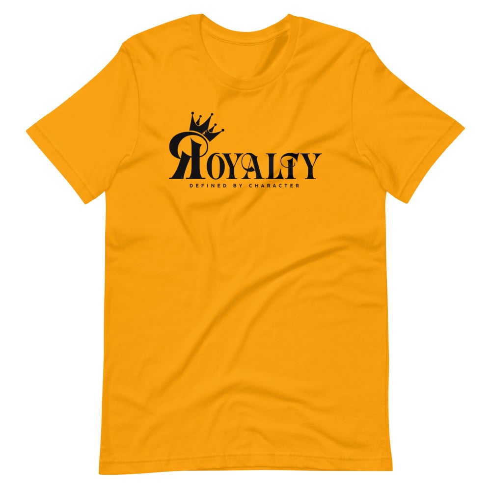 Image of Royalty (Ankh)_Black Writing - Short-Sleeve Unisex T-Shirt