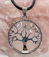 Tree Of Life Rose Quartz Pendant / Necklace