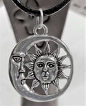 Sun, Moon Pendant / Necklace
