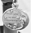 Love You To The Moon & Back Pendant / Necklace