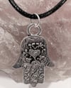 Hamsa Hand Pendant / Necklace