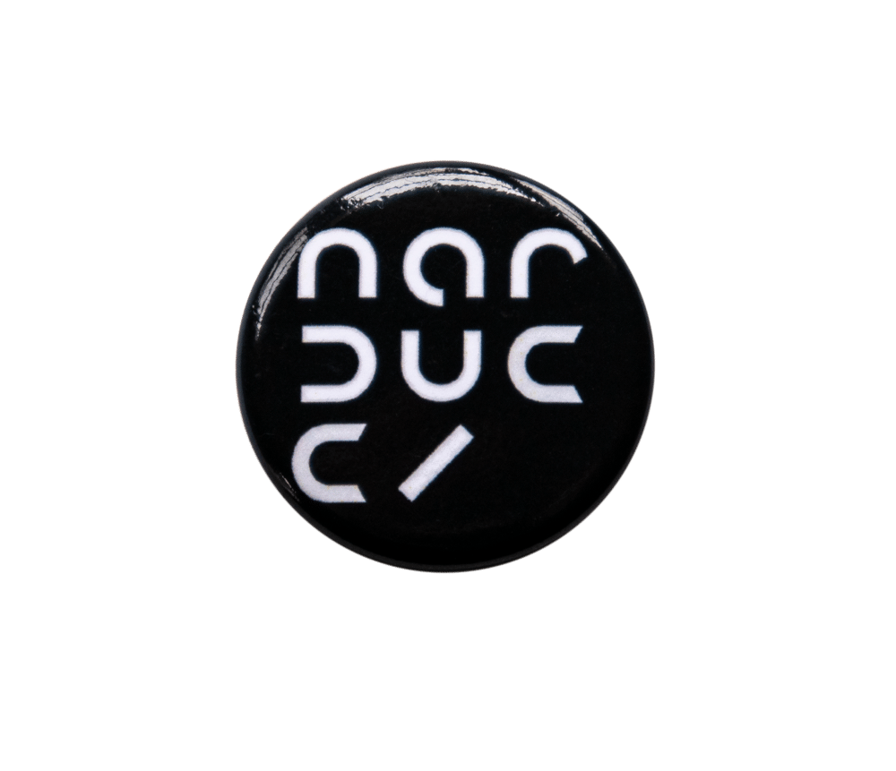 Image of NARDUCCI™ Logo Button Black