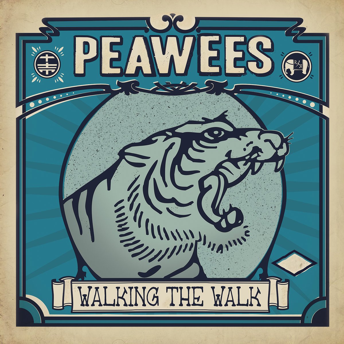 Image of The Peawees - Walking the walk (Wild Honey Records) LP