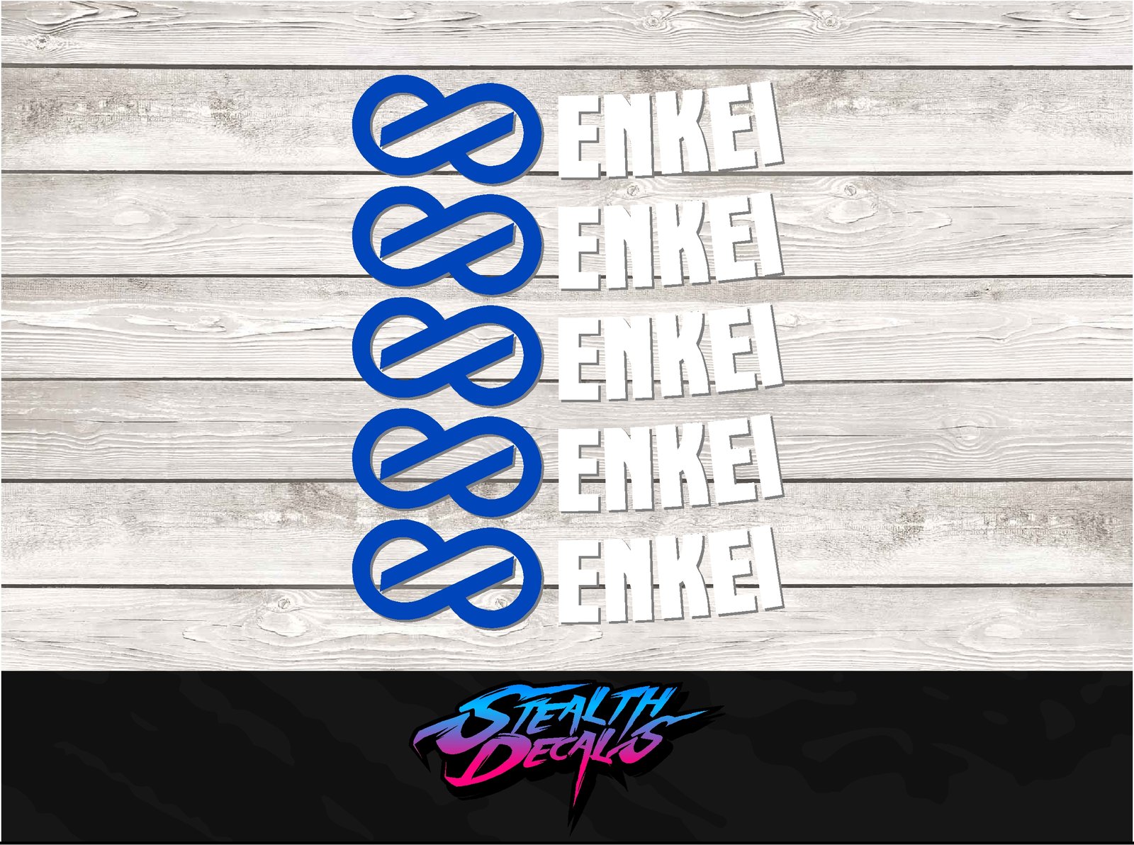 Enkei Rpf1 5x100 Enkei RPF01 Rim Sticker Decals &ndash; Set Of 8 Vinyl Die-Cut Replacement Logos Enkei Rp01