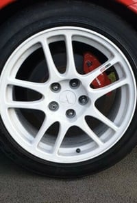 Image 5 of ENKEI Rim Decal Stickers x 5 pcs. Fits Evo 9