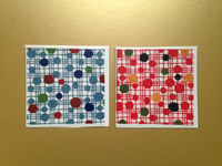 Image 1 of Katazome_Greeting Card_Colourful Dots