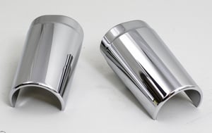 Image of Custom notched billet fork cans