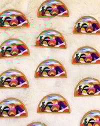 Image 2 of Half Moon Landscape- Iron on Patch