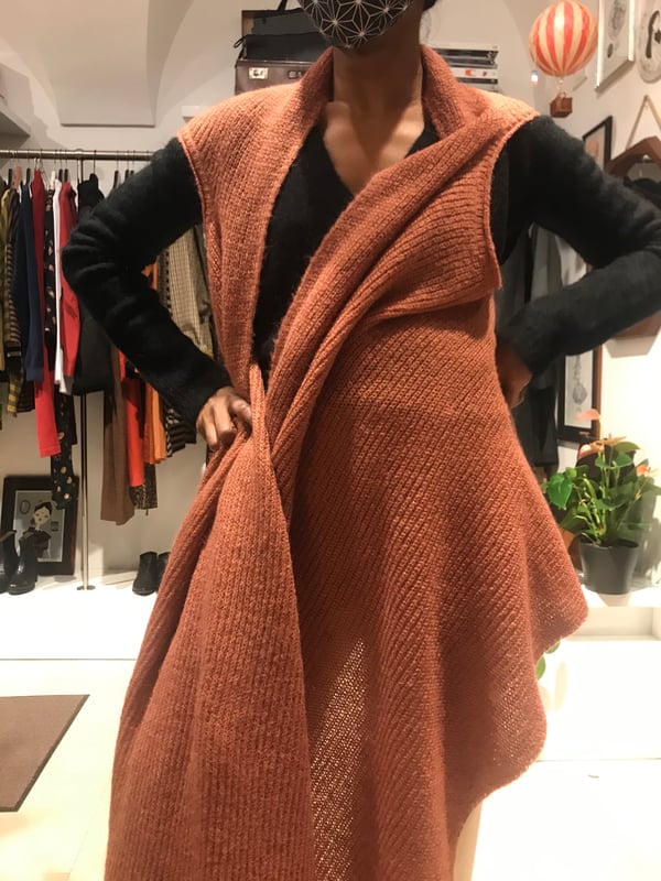 Image of Gilet sciarpa