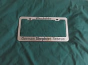 Image of License Plate Holder -  Stainless Steel