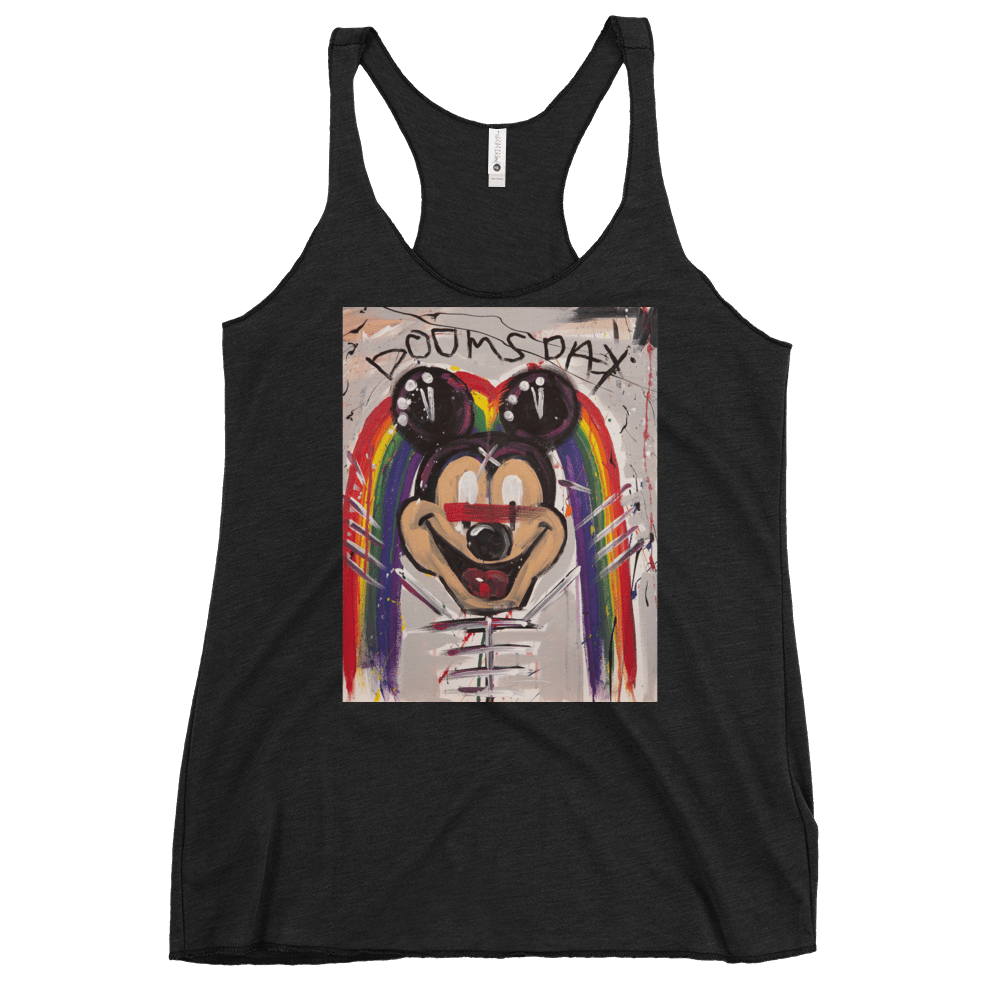WELCOME TO DOOMSDAY Women's Racerback Tank