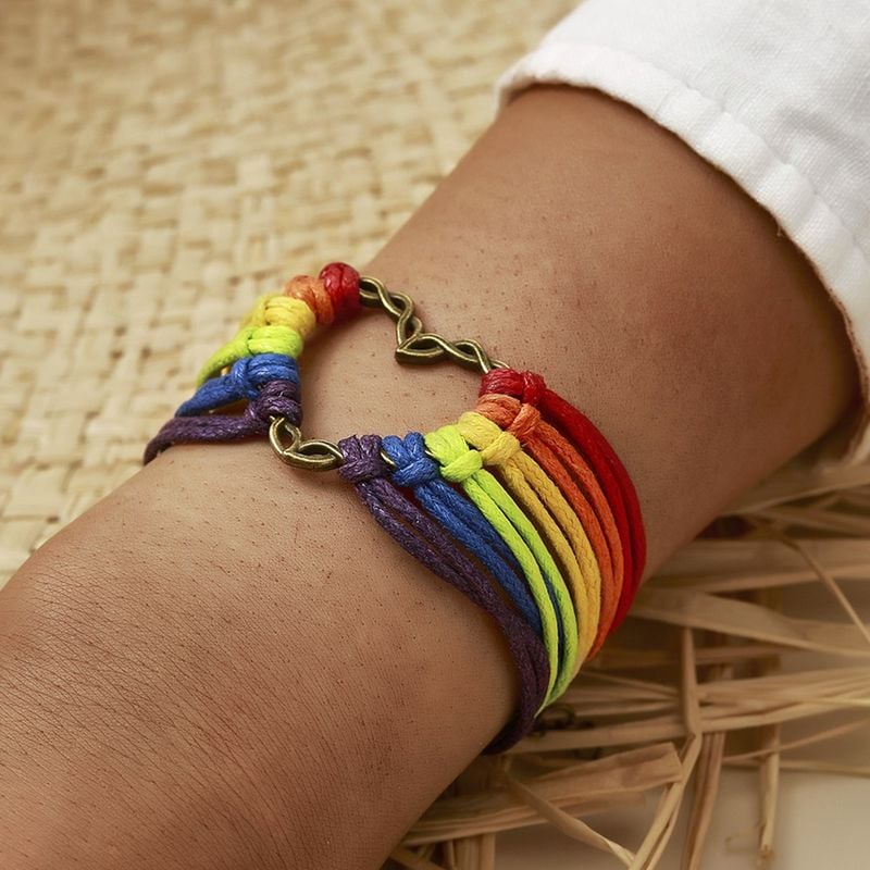 Image of Love Braided Rope Bracelet