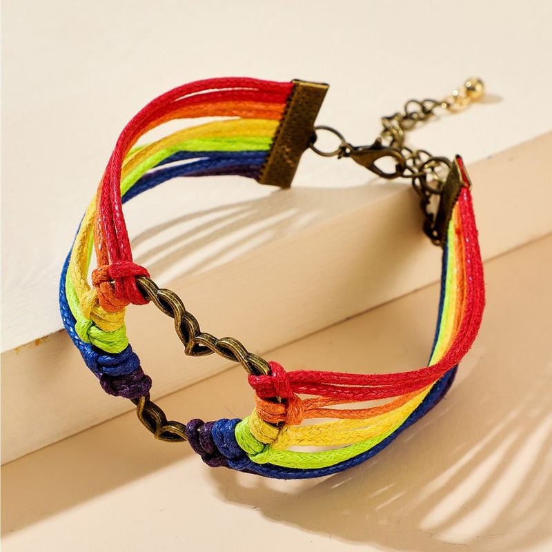 Image of Love Braided Rope Bracelet