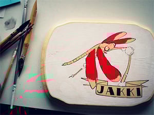 Image of Custom Tattoo Plaque - Any color, any shape, any design. Mostly.