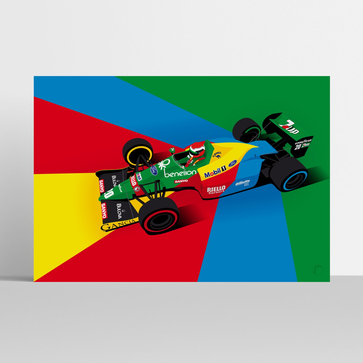 Image of Benetton B188 | Johnny Herbert