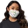 Premium face mask, Diana M. Larson Floral print design