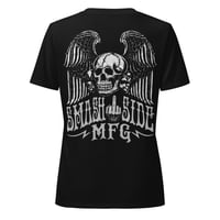 Image 1 of Smash Side MFG Women’s relaxed v-neck t-shirt
