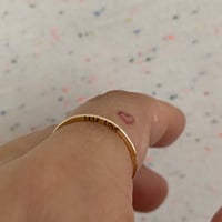 Image 3 of Tiniest custom gold ring