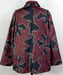 Image of Black and Red Bold Maple Car Coat