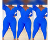 Blue Honeycomb bodysuit