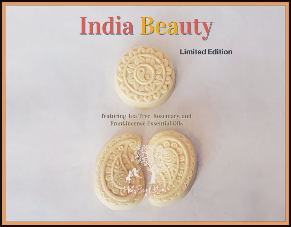 Image of India Beauty - with Tea Tree, Rosemary, & Frankincense Essential Oils (Limited Edition)