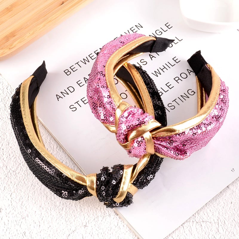 Image of Sequin Knotted Headbands