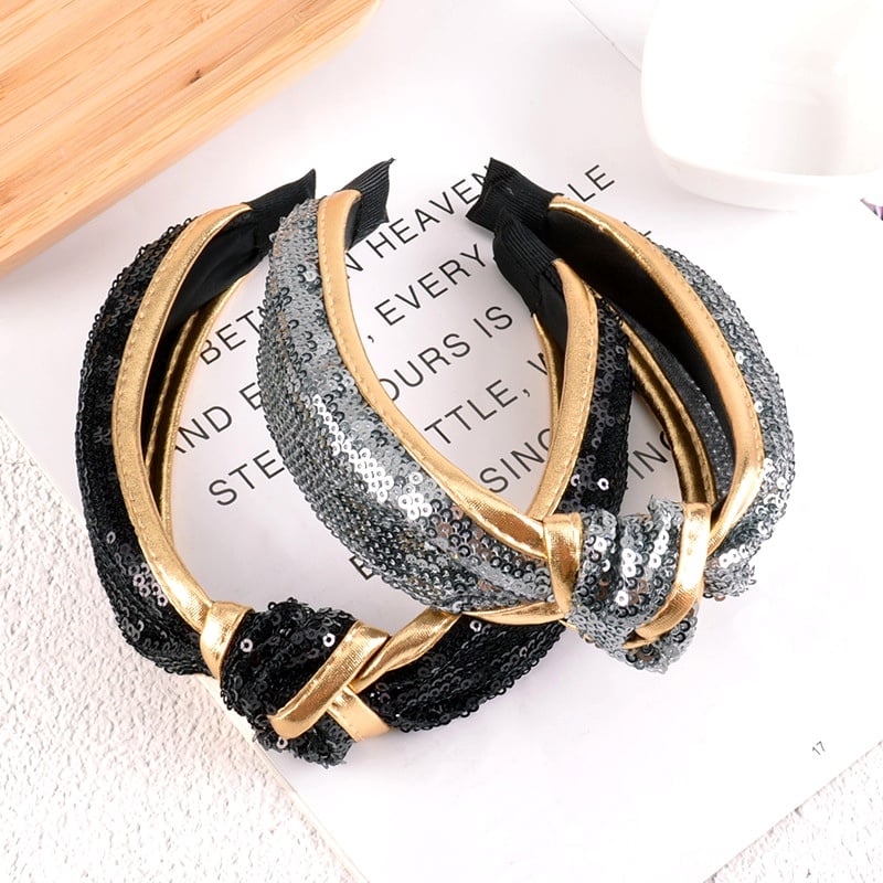 Image of Sequin Knotted Headbands