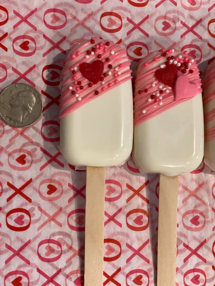 Image of 1 Dozen Chocolate Covered Cakesicles