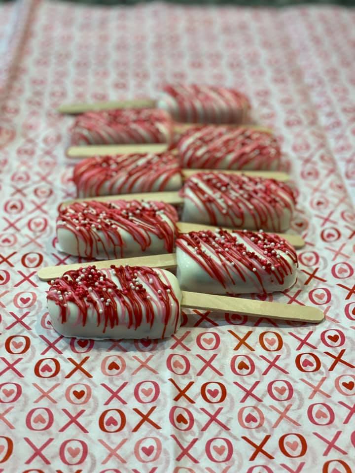 Image of 1 Dozen Chocolate Covered Cakesicles