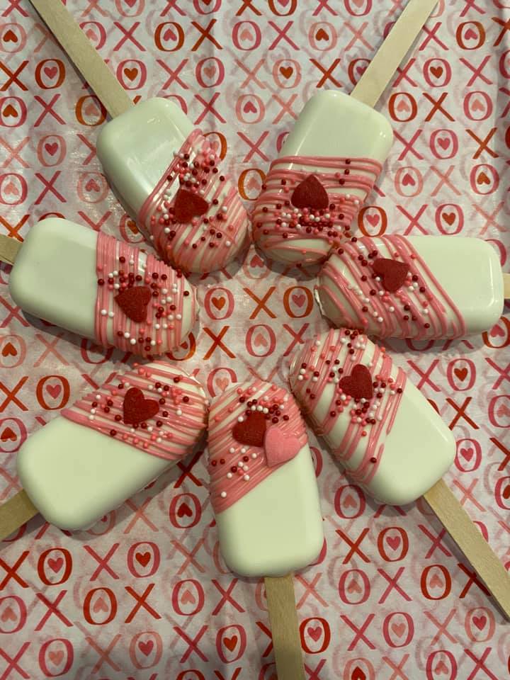 Image of 1 Dozen Chocolate Covered Cakesicles