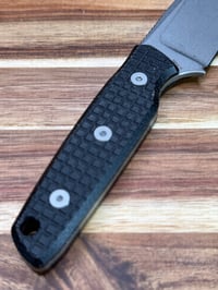 Image 5 of Mink - Fixed Blade Knife (3.99" Nitro-V Blade & Micarta Handle) - D0103